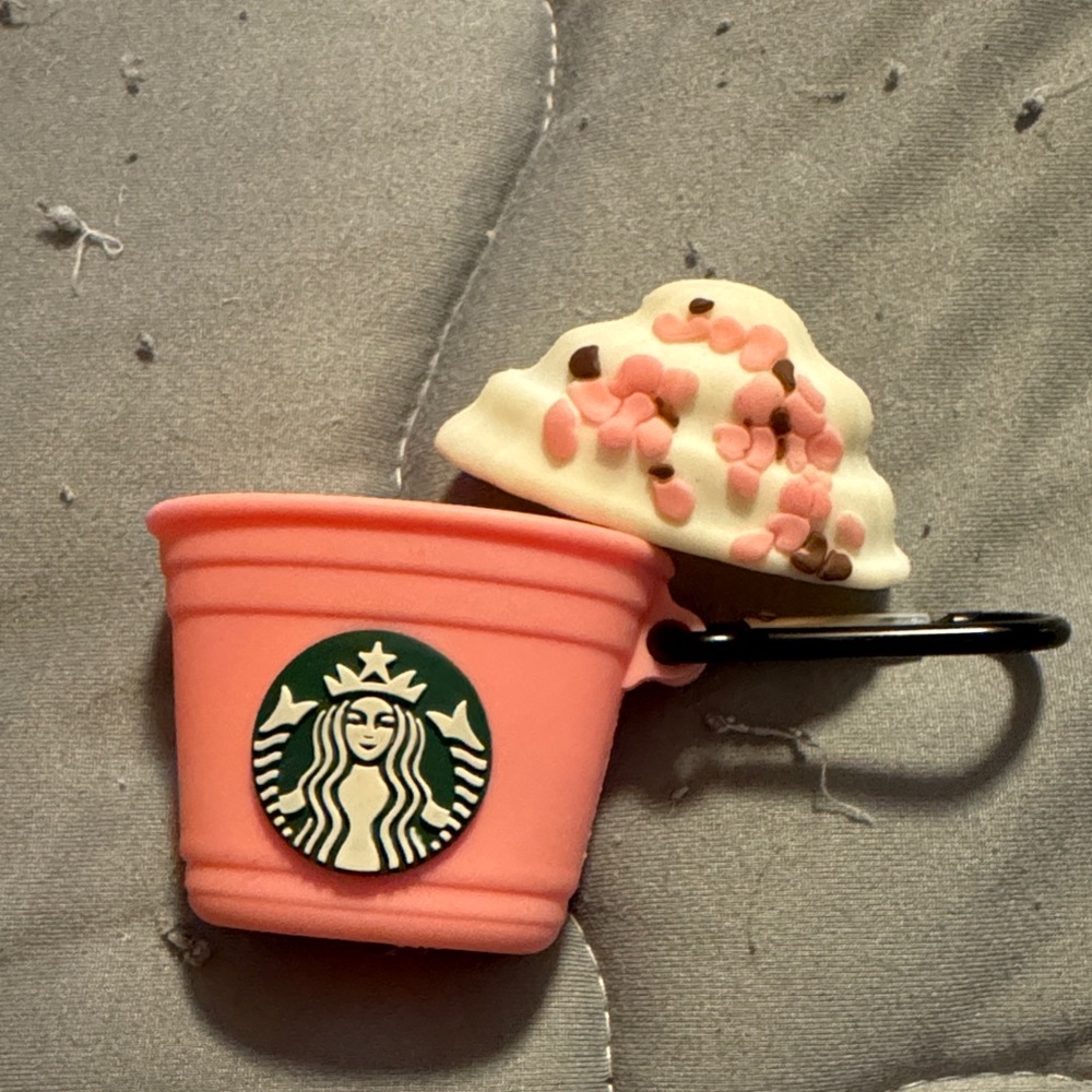 Starbucks Pink drink AirPod case